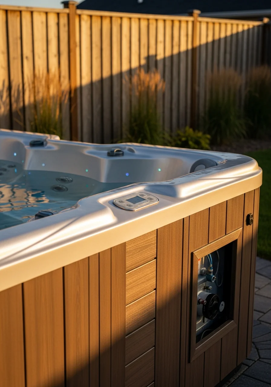 Detailed view of quality workmanship on a Rochester-area property improvement.